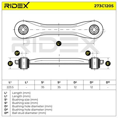 Wahacz RIDEX 273C1205 273C1205 - foto 8