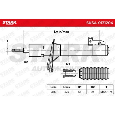 Amortyzator Stark SKSA-0131204 SKSA-0131204 - foto 3