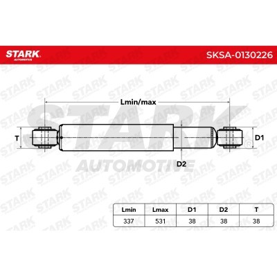 Amortyzator Stark SKSA-0130226 SKSA-0130226 - foto 3
