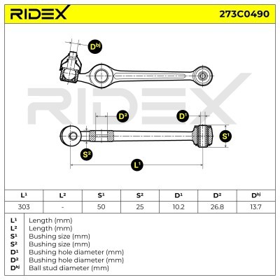Wahacz RIDEX 273C0490 273C0490 - foto 6