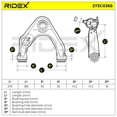 Wahacz RIDEX 273C0365 273C0365 - foto 5