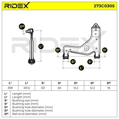Wahacz RIDEX 273C0305 273C0305 - foto 5