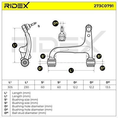 Wahacz RIDEX 273C0791 273C0791 - foto 6