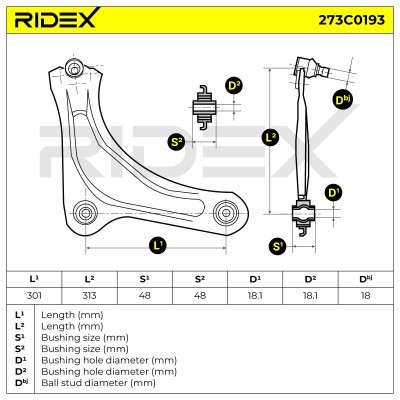 Wahacz RIDEX 273C0193 273C0193 - foto 4