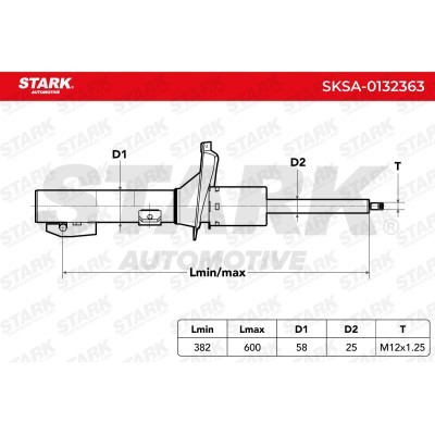 Amortyzator Stark SKSA-0132363 SKSA-0132363 - foto 5