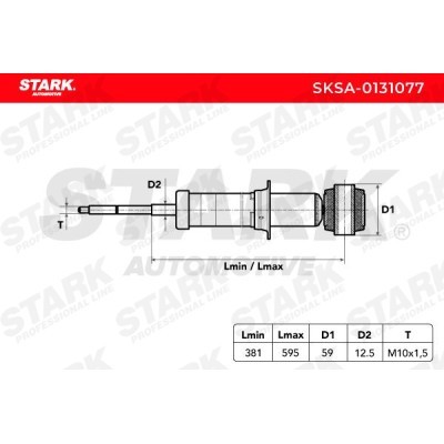 Amortyzator Stark SKSA-0131077 SKSA-0131077 - foto 3