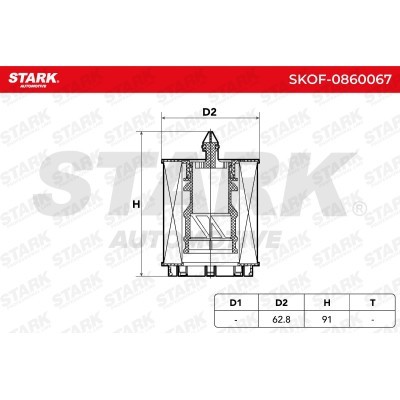 Filtr Oleju Stark SKOF-0860067 SKOF-0860067 - foto 3