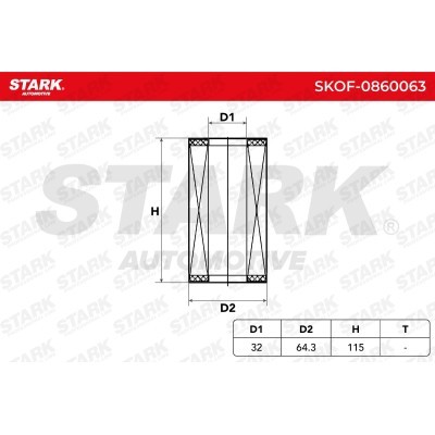 Filtr Oleju Stark SKOF-0860063 SKOF-0860063 - foto 6