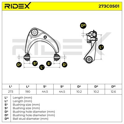 Wahacz RIDEX 273C0501 273C0501 - foto 4