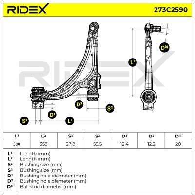 Wahacz RIDEX 273C2590 273C2590 - foto 5