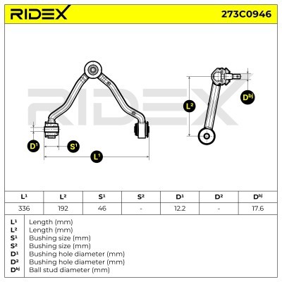 Wahacz RIDEX 273C0946 273C0946 - foto 5