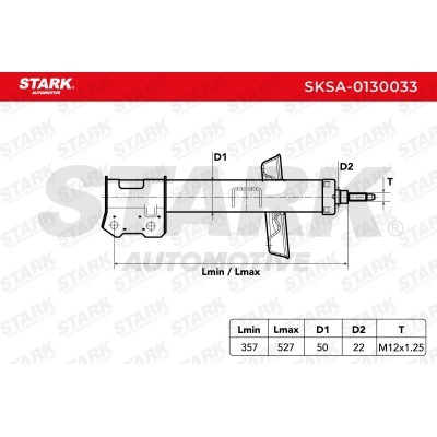 Amortyzator Stark SKSA-0130033 SKSA-0130033 - foto 8