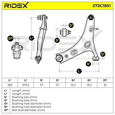 Wahacz RIDEX 273C1851 273C1851 - foto 5