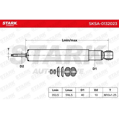 Amortyzator Stark SKSA-0132023 SKSA-0132023 - foto 3