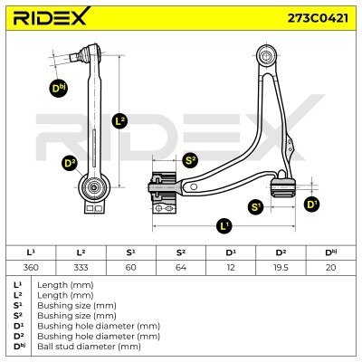 Wahacz RIDEX 273C0421 273C0421 - foto 5