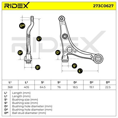 Wahacz RIDEX 273C0627 273C0627 - foto 5
