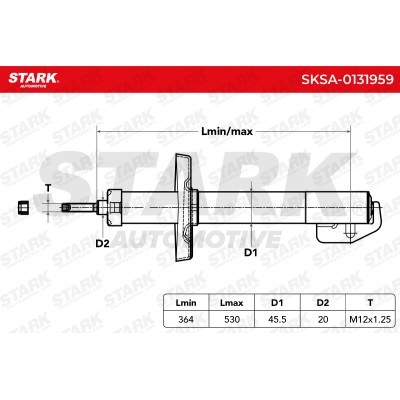 Amortyzator Stark SKSA-0131959 SKSA-0131959 - foto 3