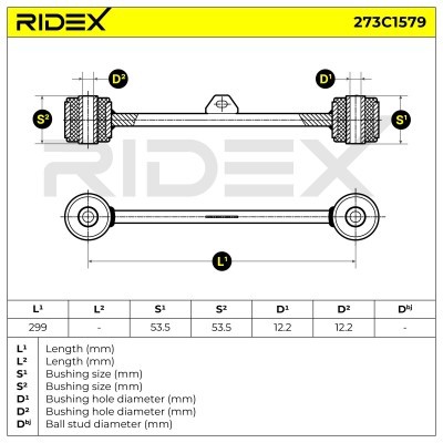 Wahacz RIDEX 273C1579 273C1579 - foto 6