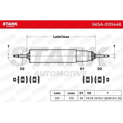 Amortyzator Stark SKSA-0131448 SKSA-0131448 - foto 7