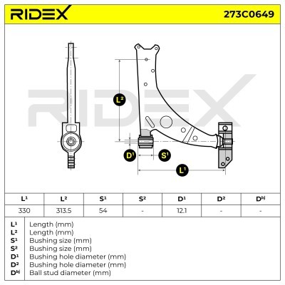 Wahacz RIDEX 273C0649 273C0649 - foto 9