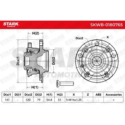 Łożysko Koła Stark SKWB-0180765 SKWB-0180765 - foto 5