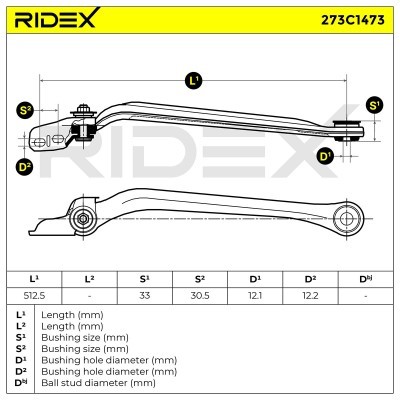 Wahacz RIDEX 273C1473 273C1473 - foto 7