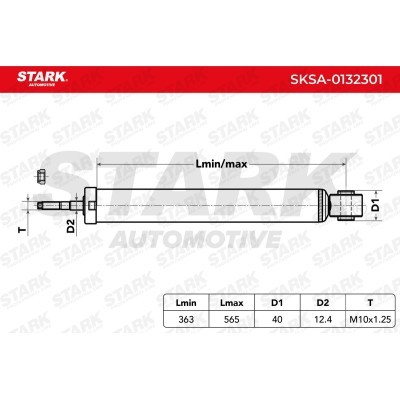 Amortyzator Stark SKSA-0132301 SKSA-0132301 - foto 6