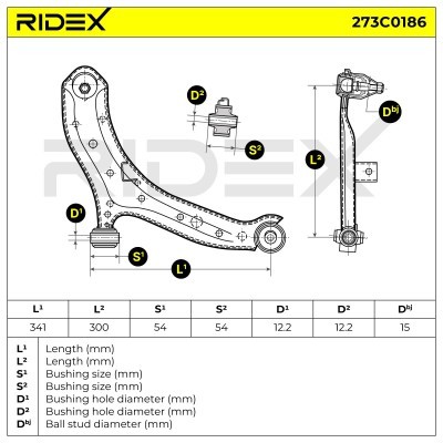 Wahacz RIDEX 273C0186 273C0186 - foto 4