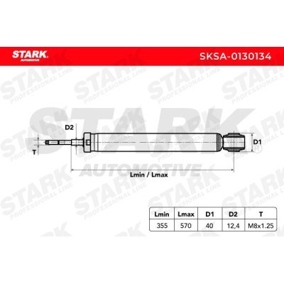 Amortyzator Stark SKSA-0130134 SKSA-0130134 - foto 4