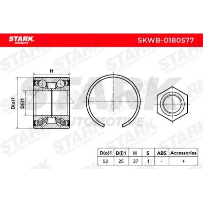 Łożysko Koła Stark SKWB-0180577 SKWB-0180577 - foto 3