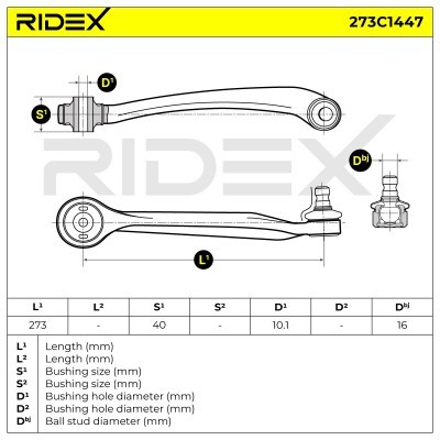 Wahacz RIDEX 273C1447 273C1447 - foto 8