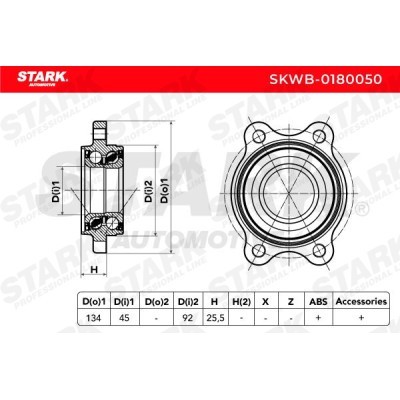 Łożysko Koła Stark SKWB-0180050 SKWB-0180050 - foto 4