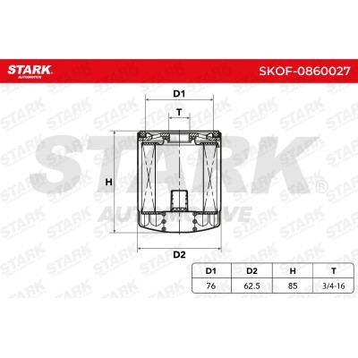 Filtr Oleju Stark SKOF-0860027 SKOF-0860027 - foto 4