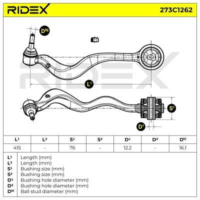 Wahacz RIDEX 273C1262 273C1262 - foto 6