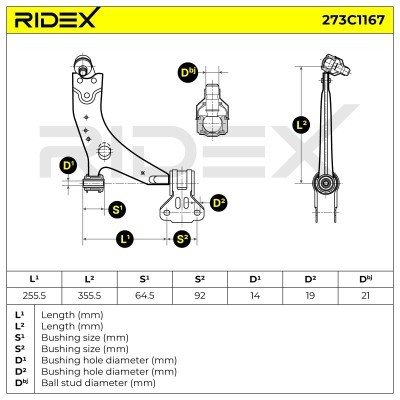 Wahacz RIDEX 273C1167 273C1167 - foto 8