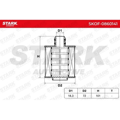 Filtr Oleju Stark SKOF-0860141 SKOF-0860141 - foto 5