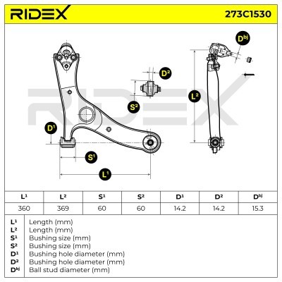 Wahacz RIDEX 273C1530 273C1530 - foto 6
