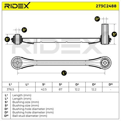 Wahacz RIDEX 273C2488 273C2488 - foto 7