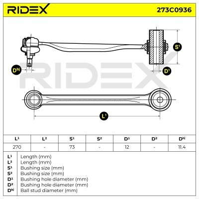 Wahacz RIDEX 273C0936 273C0936 - foto 6