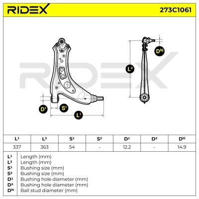 Wahacz RIDEX 273C1061 273C1061 - foto 5