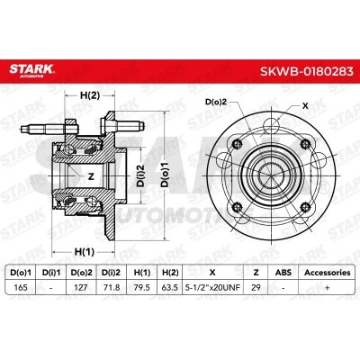 Łożysko Koła Stark SKWB-0180283 SKWB-0180283 - foto 6