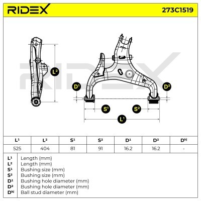 Wahacz RIDEX 273C1519 273C1519 - foto 6