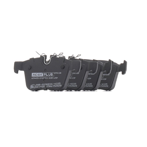 Klocki hamulcowe RIDEX 402B1125P 402B1125P - foto 1