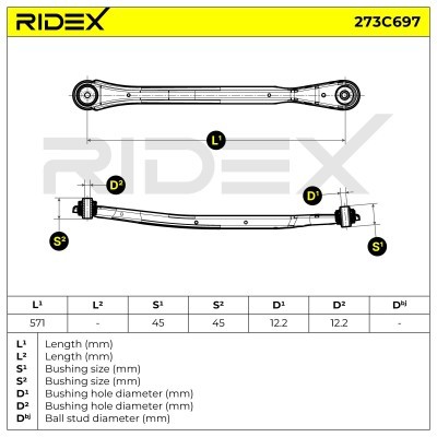 Wahacz RIDEX 273C0697 273C0697 - foto 6