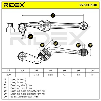 Wahacz RIDEX 273C0300 273C0300 - foto 6