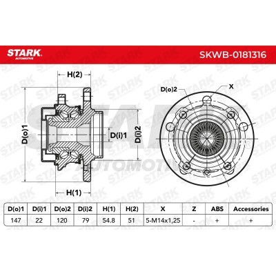 Łożysko Koła Stark SKWB-0181316 SKWB-0181316 - foto 4