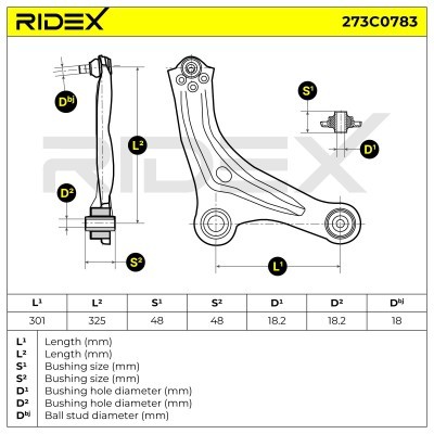 Wahacz RIDEX 273C0783 273C0783 - foto 5