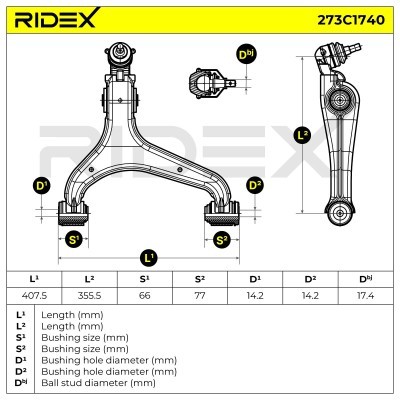 Wahacz RIDEX 273C1740 273C1740 - foto 6
