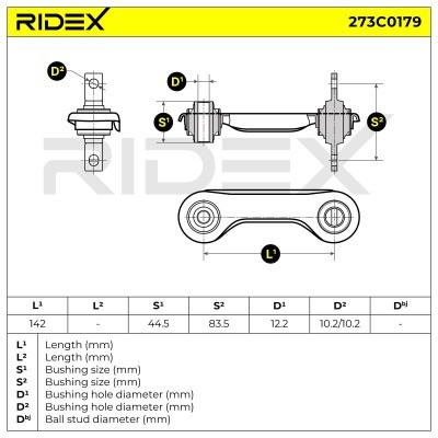 Wahacz RIDEX 273C0179 273C0179 - foto 4