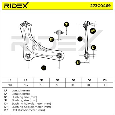 Wahacz RIDEX 273C0469 273C0469 - foto 5